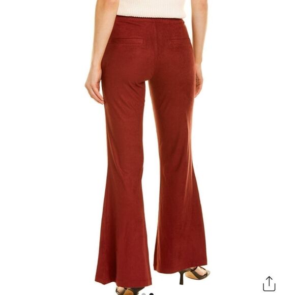 CHASER Pull-On Wide Leg Trouser NWOT - Biscotti - faux suede - Picture 3 of 3